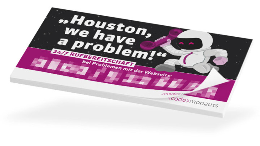 <code>monauts Haftnotizen