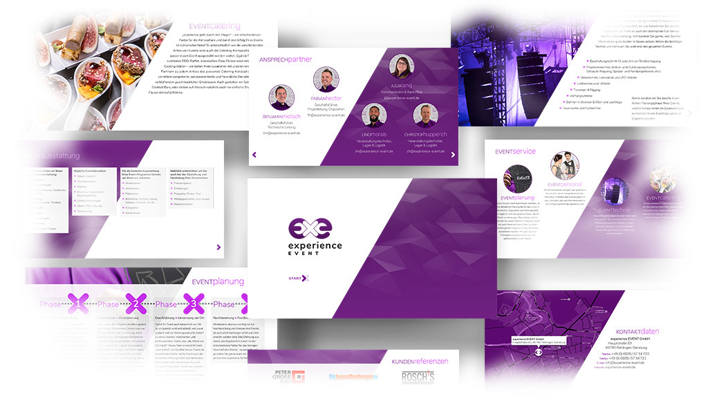 Experience Event Präsentation