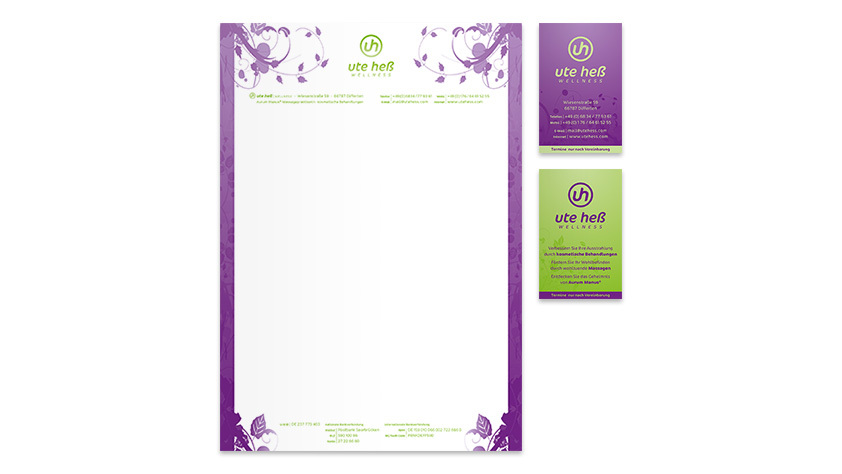 Ute Heß Geschäftsausstattung